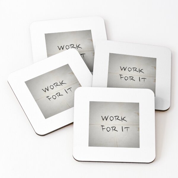 Item preview, WORK FOR IT designed and sold by VincentVanCole.