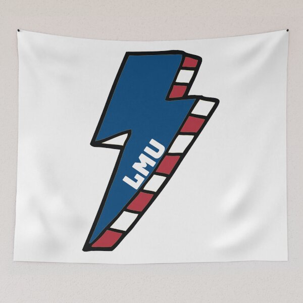 Item preview, LMU Loyola Marymount University Lightning Bolt designed and sold by kkosmicki.