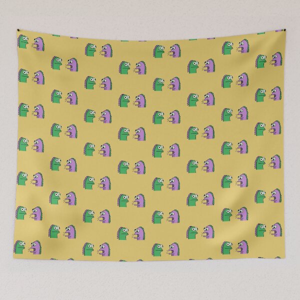 Item preview, Squabbling Duo - Pattern designed and sold by SeanDontGetFish.