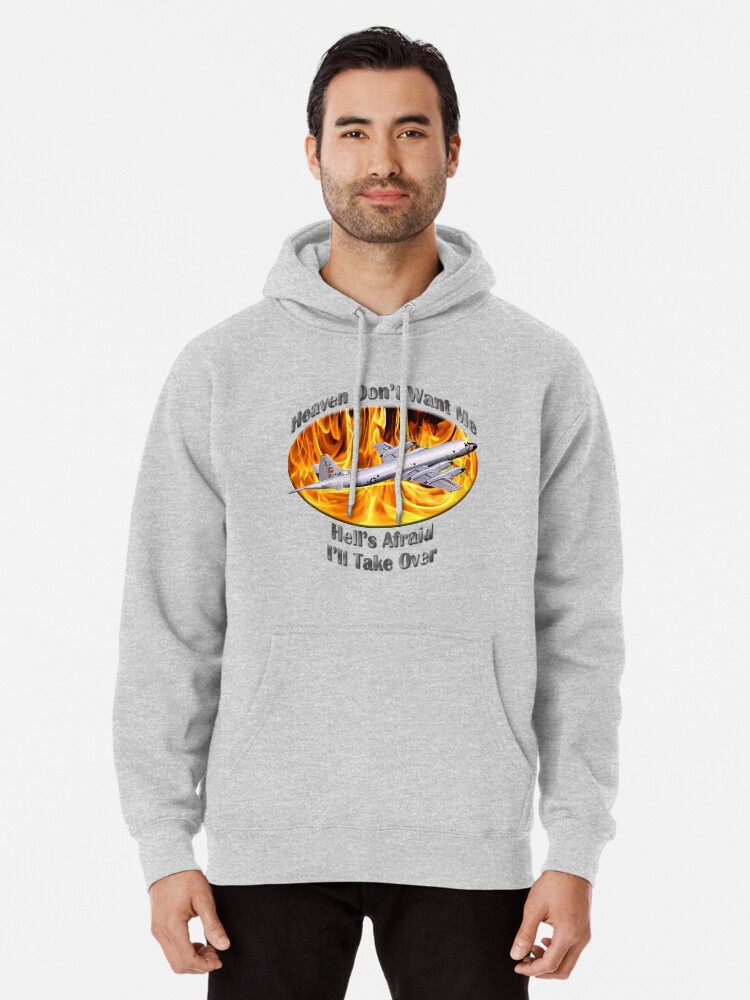 Alternate view of P-3 Orion Heaven Don't Want Me Pullover Hoodie