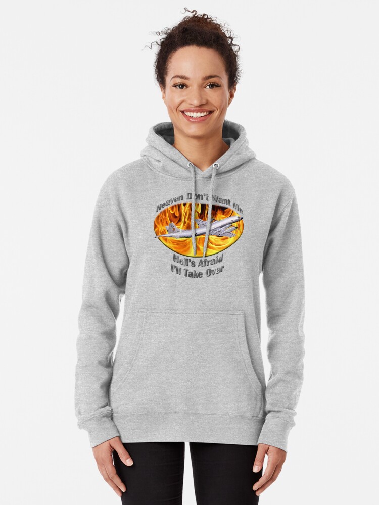 Alternate view of P-3 Orion Heaven Don't Want Me Pullover Hoodie