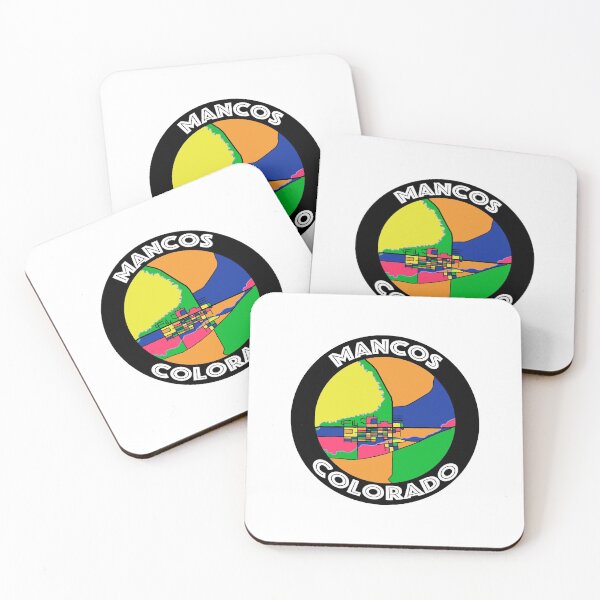Item preview, Mancos, CO Colorful Map designed and sold by John Mashburn.