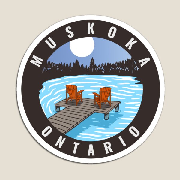 Muskoka Lakeside Magnet