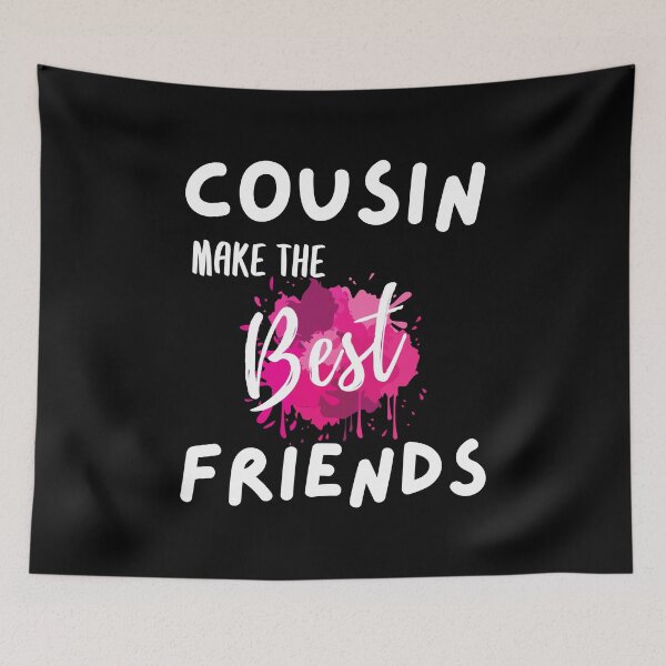 Item preview, Cousins Make The Best Friends hoodie | Pink designed and sold by BalmyBell.