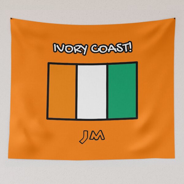 Item preview, Ivory Coast flag designed and sold by jesumedina.