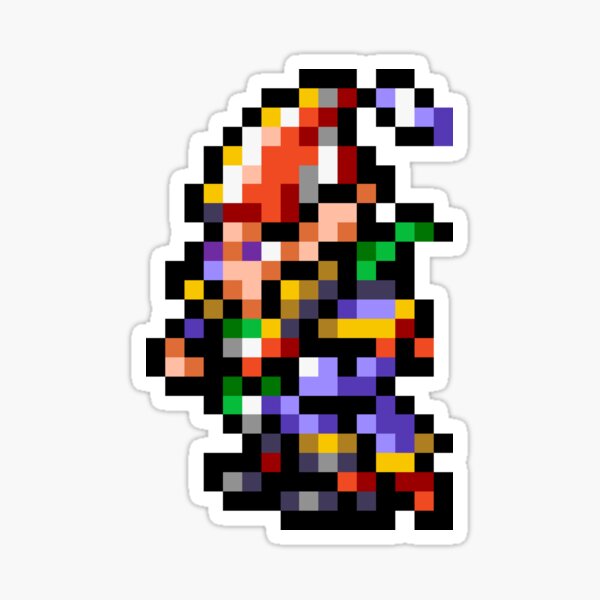 Final Fantasy V - Famed Mimic Gogo Sprite Sticker