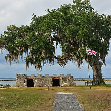 Artwork thumbnail, Fort Fredericka Saint Simons Island Georgia by LisaWootenPhoto