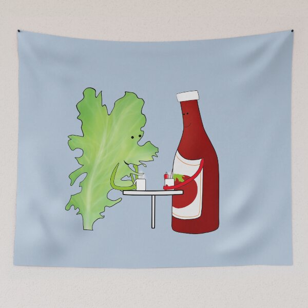 Item preview, Lettuce ketchup designed and sold by shackledlettuce.