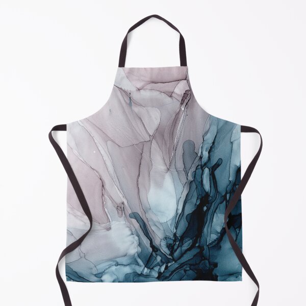 Item preview, Blue Seas Mauve Sand Abstract Flow Painting 3 designed and sold by Elizabeth  Karlson.