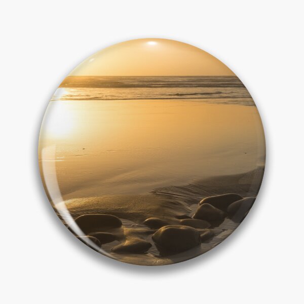 Item preview, Sunset Pebbles at Westward Ho designed and sold by twymanphoto.