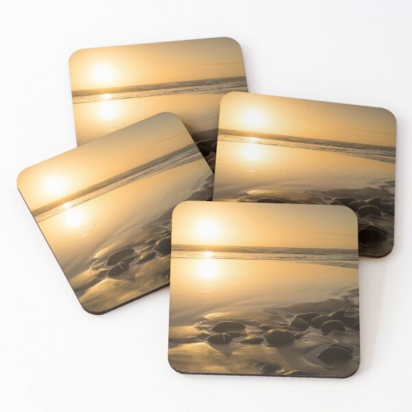 Item preview, Sunset Pebbles at Westward Ho designed and sold by twymanphoto.