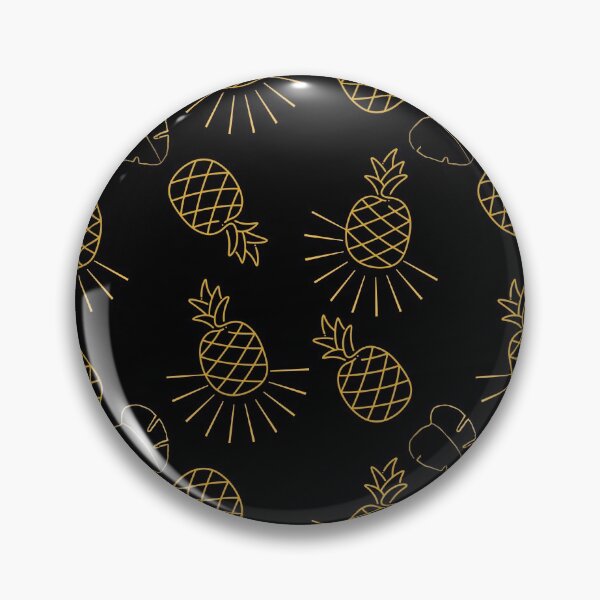 Item preview, Golden Pineapple Pattern designed and sold by EverythingCore.