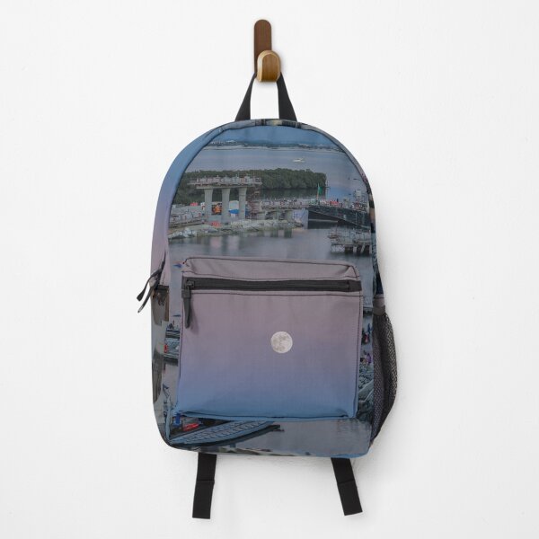 Item preview, Moonrise in Abu Dhabi, Eastern Mangroves designed and sold by brandonbrandon.