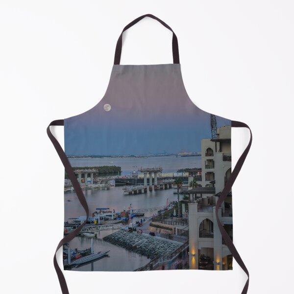 Item preview, Moonrise in Abu Dhabi, Eastern Mangroves designed and sold by brandonbrandon.