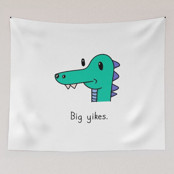 Item preview, Overbite Dino - Big Yikes designed and sold by SeanDontGetFish.