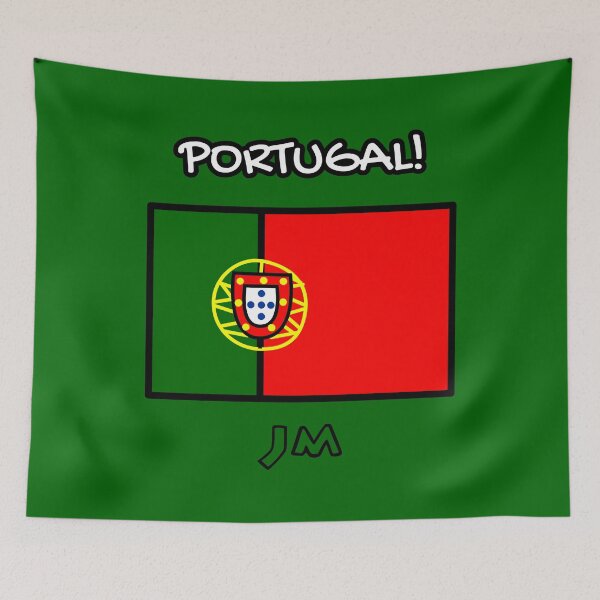 Item preview, Green Portugal Flag designed and sold by jesumedina.