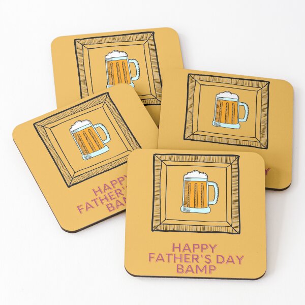 Item preview, 'Bamp'  Pint of Beer Father's Day Greeting Card designed and sold by BlakefourDesign.