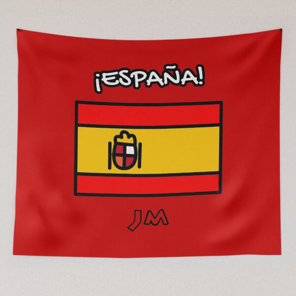 Item preview, Red Spain Flag designed and sold by jesumedina.