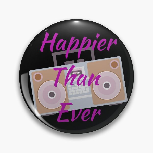Item preview, Happier than ever designed and sold by DasaMerch.