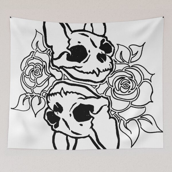 Item preview, Rose Skeleton Kitty designed and sold by Amanda Richmond.