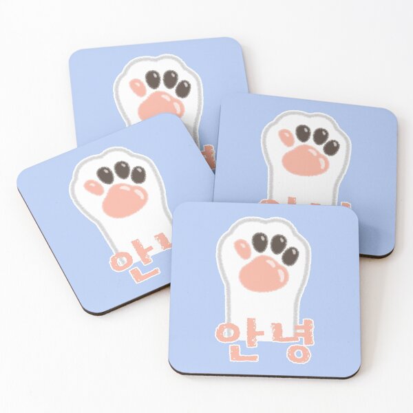 Item preview, Cat Paw Annyeong (Hello) designed and sold by LilFurKids.