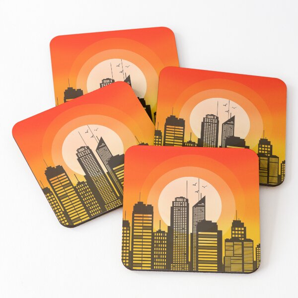Item preview, Sunset skyline  designed and sold by Ami San.