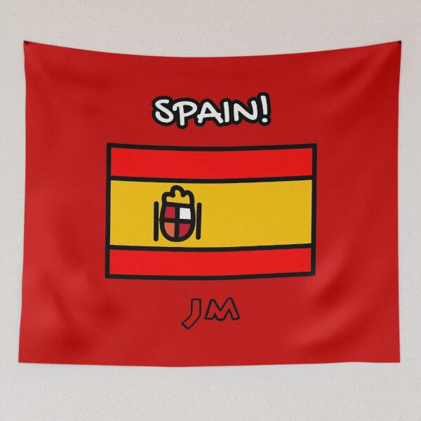 Item preview, Red Spain Flag designed and sold by jesumedina.
