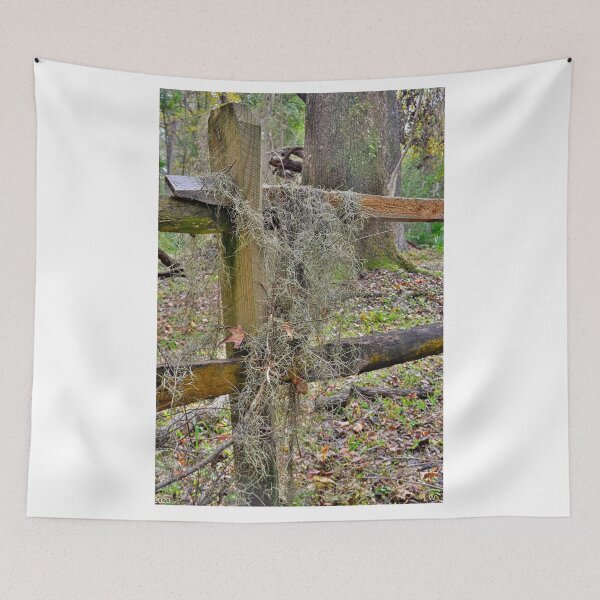 Item preview, Mossy Fence Post designed and sold by LisaWootenPhoto.