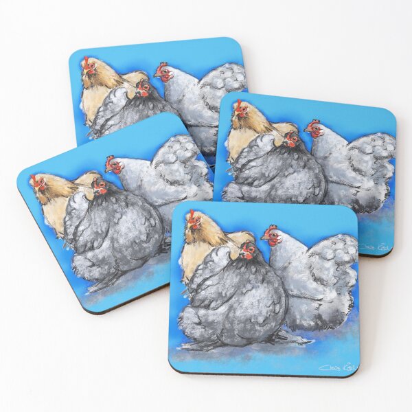Item preview, Ladies in blue designed and sold by Claire Kitcher.
