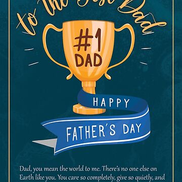 Artwork thumbnail, To the Best Dad by DesiBoli