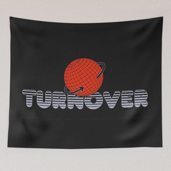 Item preview, Turnover - 80s futuristic neon globe/sphere logo designed and sold by thisfadingdream.