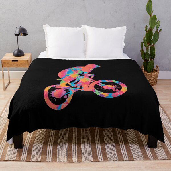 Item preview, Colorful cyclists psychedelic designed and sold by vodanet.