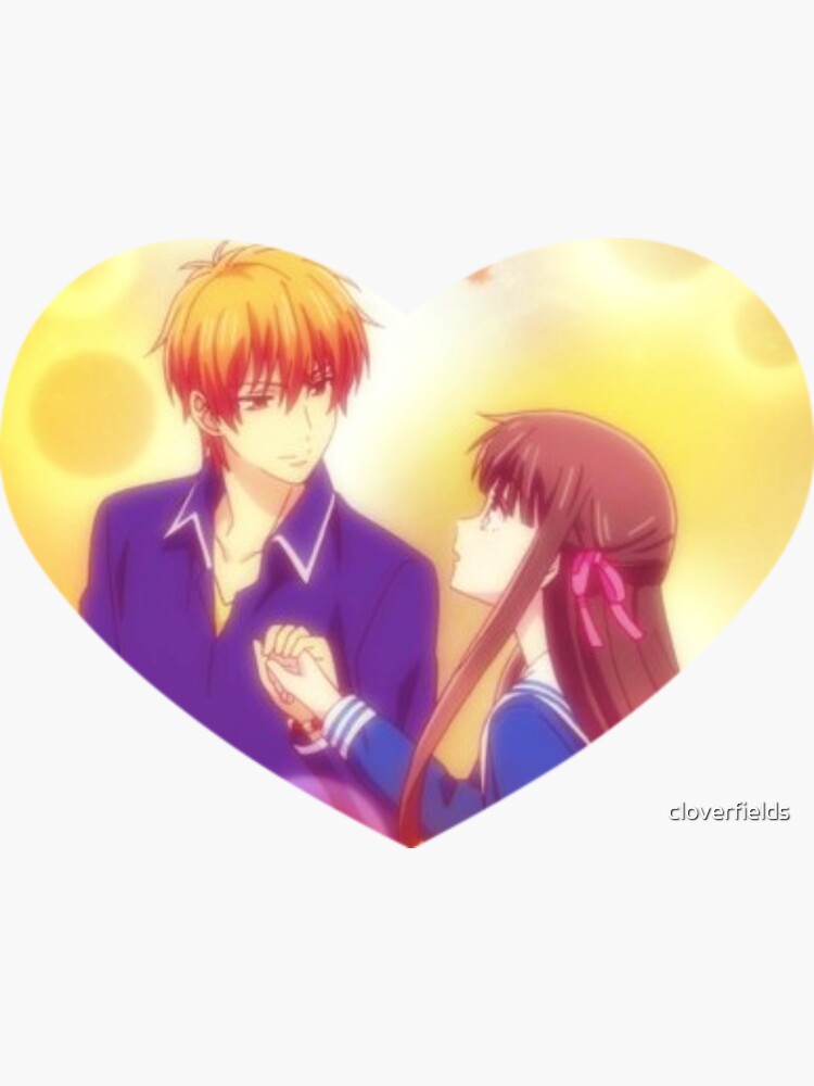 Kyo And Tohru Kyoru Fruits Basket Sticker For Sale By Cloverfields Redbubble 8929