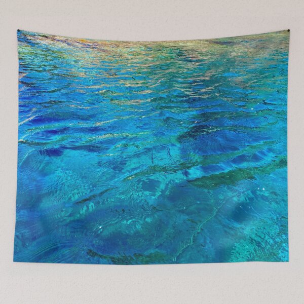 Item preview, Mermaid Waves Mediterranean Sea  designed and sold by BeCarpeDiem.