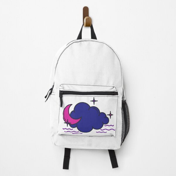Item preview, Subtle Bisexual Pride Flag Moon and Cloud designed and sold by tiredandbored.