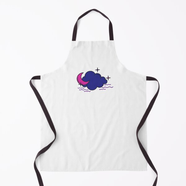 Item preview, Subtle Bisexual Pride Flag Moon and Cloud designed and sold by tiredandbored.