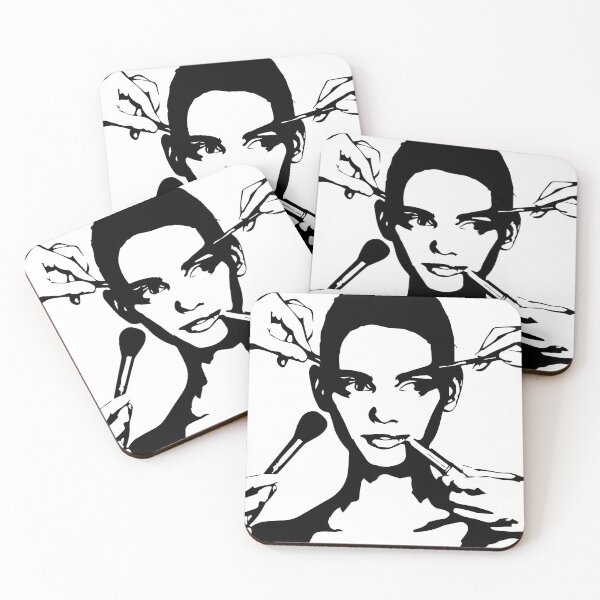 Item preview, Beautiful young woman face icon vector, cosmetics logo, make up girl designed and sold by deeplaxman.