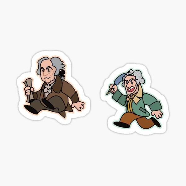 Item preview, Founding Fathers-John Adams and Alexander Hamilton designed and sold by Gold Fossil.