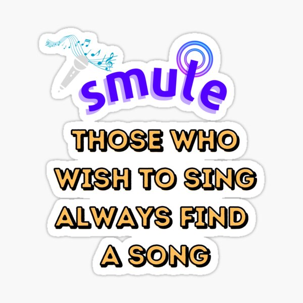 Smule Stickers for Sale | Redbubble