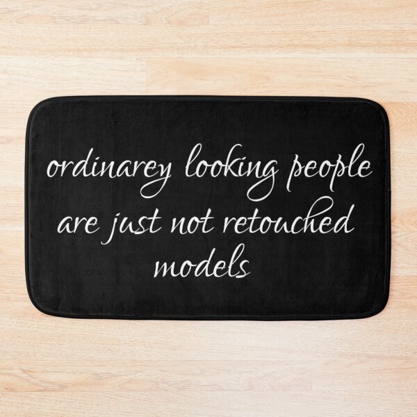 Item preview, Just not retouched models, model claims, social claims designed and sold by Kirei-Lily.