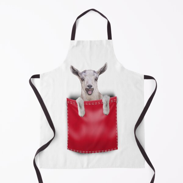 Item preview, Goat in Your Pocket- Red designed and sold by OryPhotography.