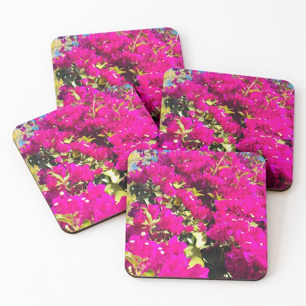 Item preview, Magenta Mediterranean Flowers  designed and sold by BeCarpeDiem.