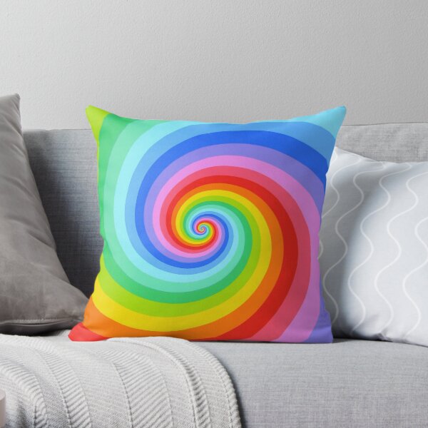 The Color of Now Throw Pillow