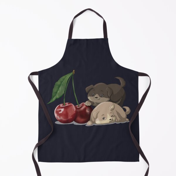 Item preview, Adorable Gemini twin dogs and cherry, Cute zodiac signs designed and sold by Gamical.