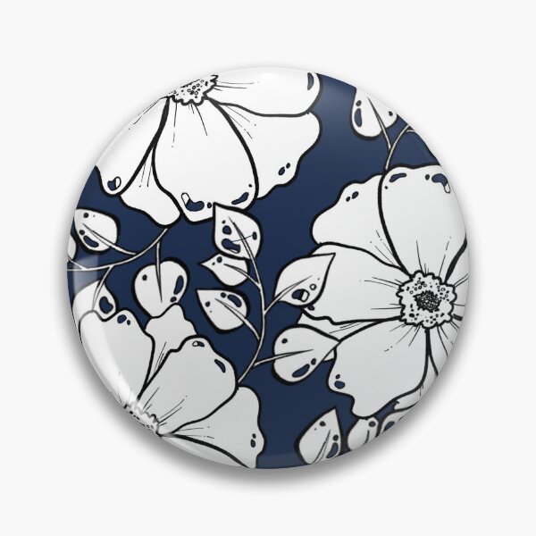 Item preview, Navy Floral designed and sold by Al Renea.