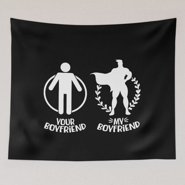 Item preview, Your Boyfriend, My Boyfriend, Funny Girlfriend Gift designed and sold by FuntasticDez.