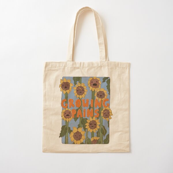 Growing Pains Cotton Tote Bag