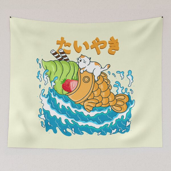 Item preview, Taiyaki in the Wave designed and sold by Kimprut.