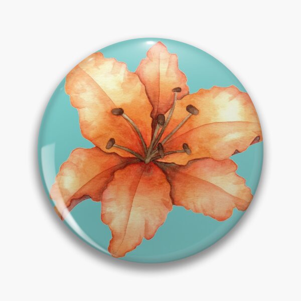 Item preview, orange lilium designed and sold by AnnaArilla.