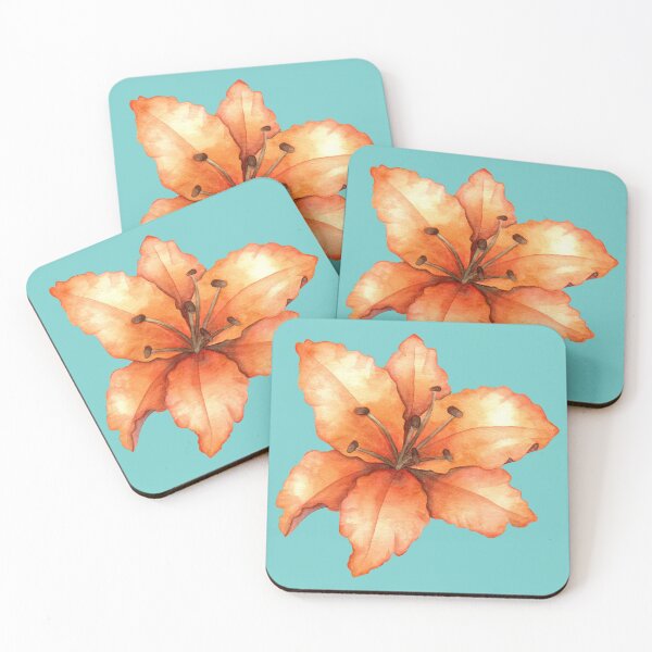 Item preview, orange lilium designed and sold by AnnaArilla.